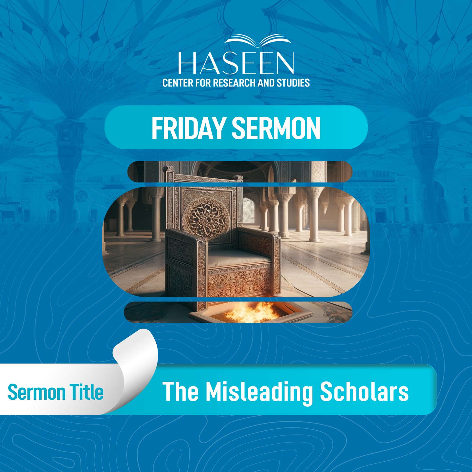 Title of Sermon: The Misleading Scholars