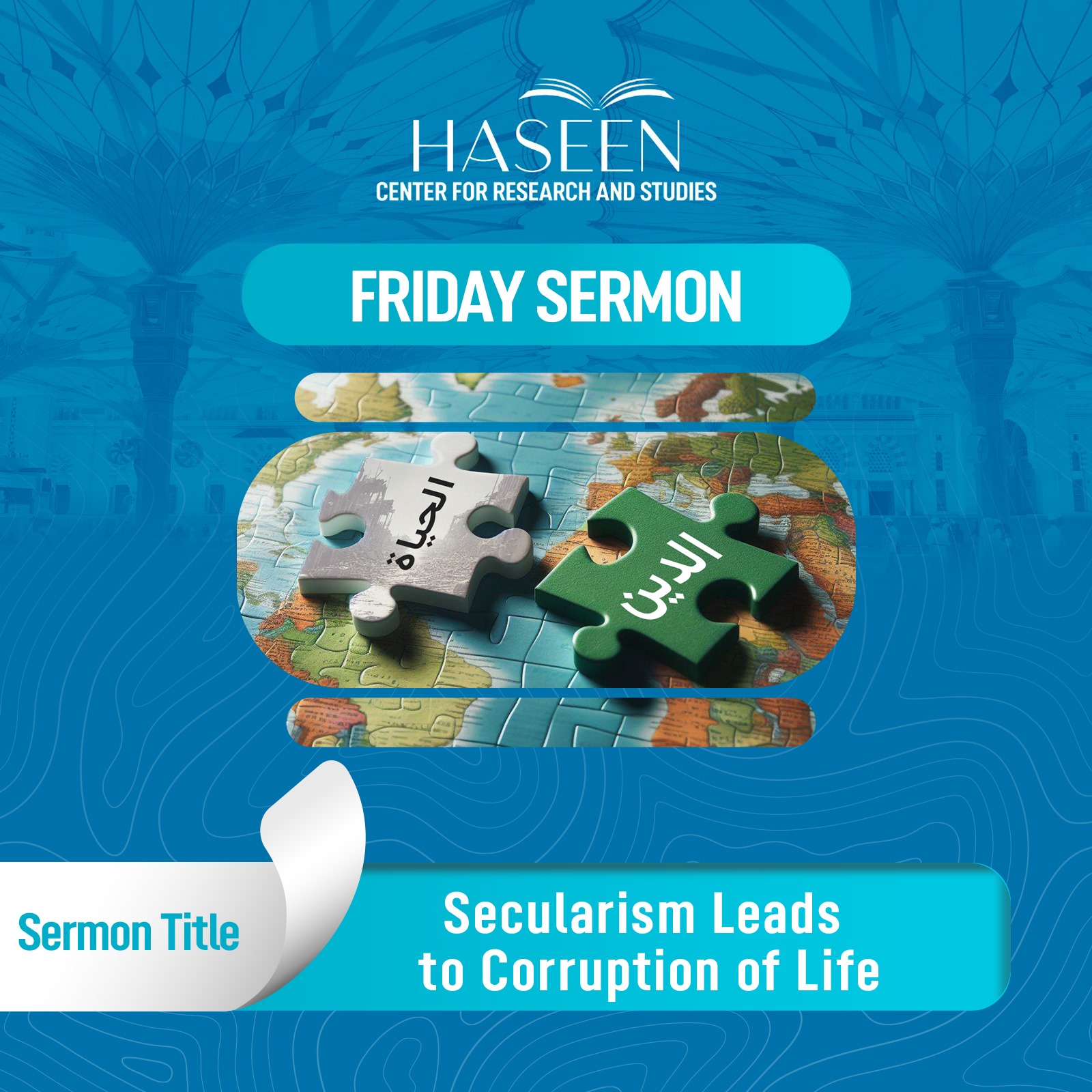 Title of Sermon: Secularism Leads to Corruption of Life
