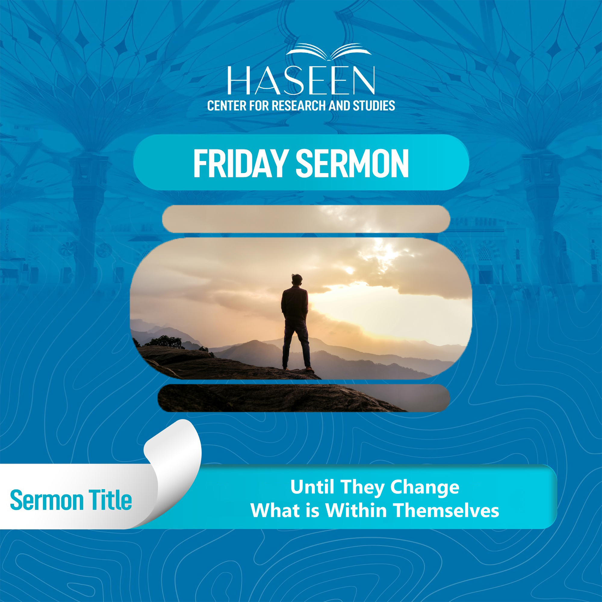 Until They Change What is Within Themselves